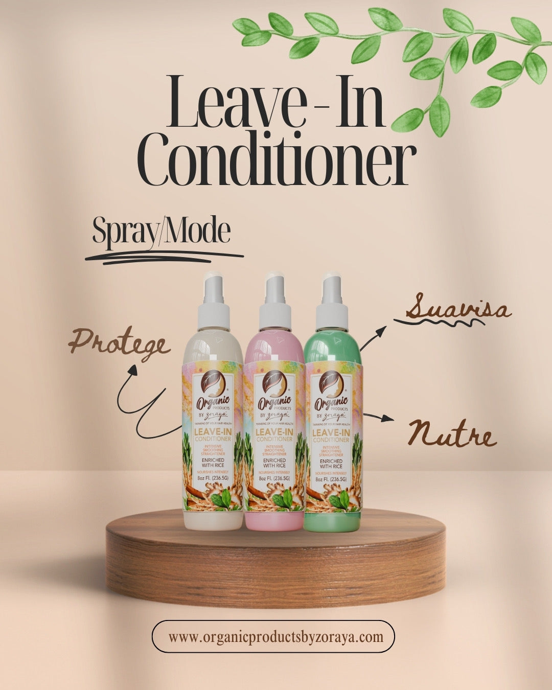 Acondicionador sin aclarado protector térmico