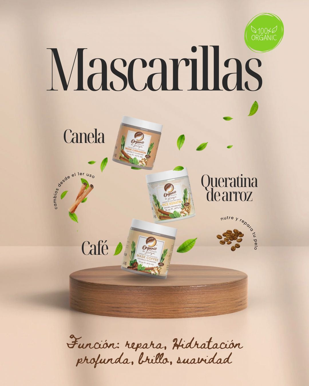 Mascarilla para el cabello