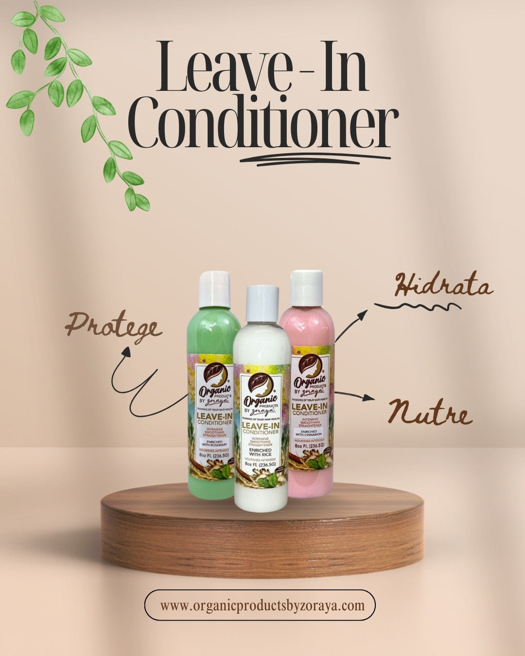 Acondicionador sin aclarado protector térmico