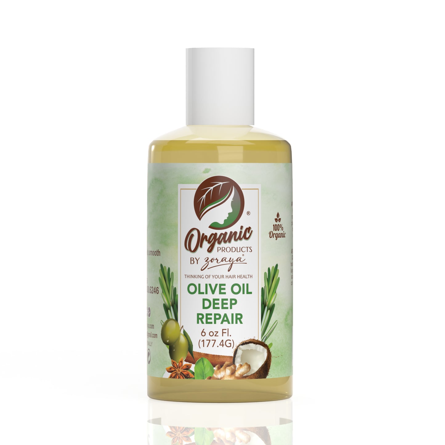 Aceite de oliva reparador profundo