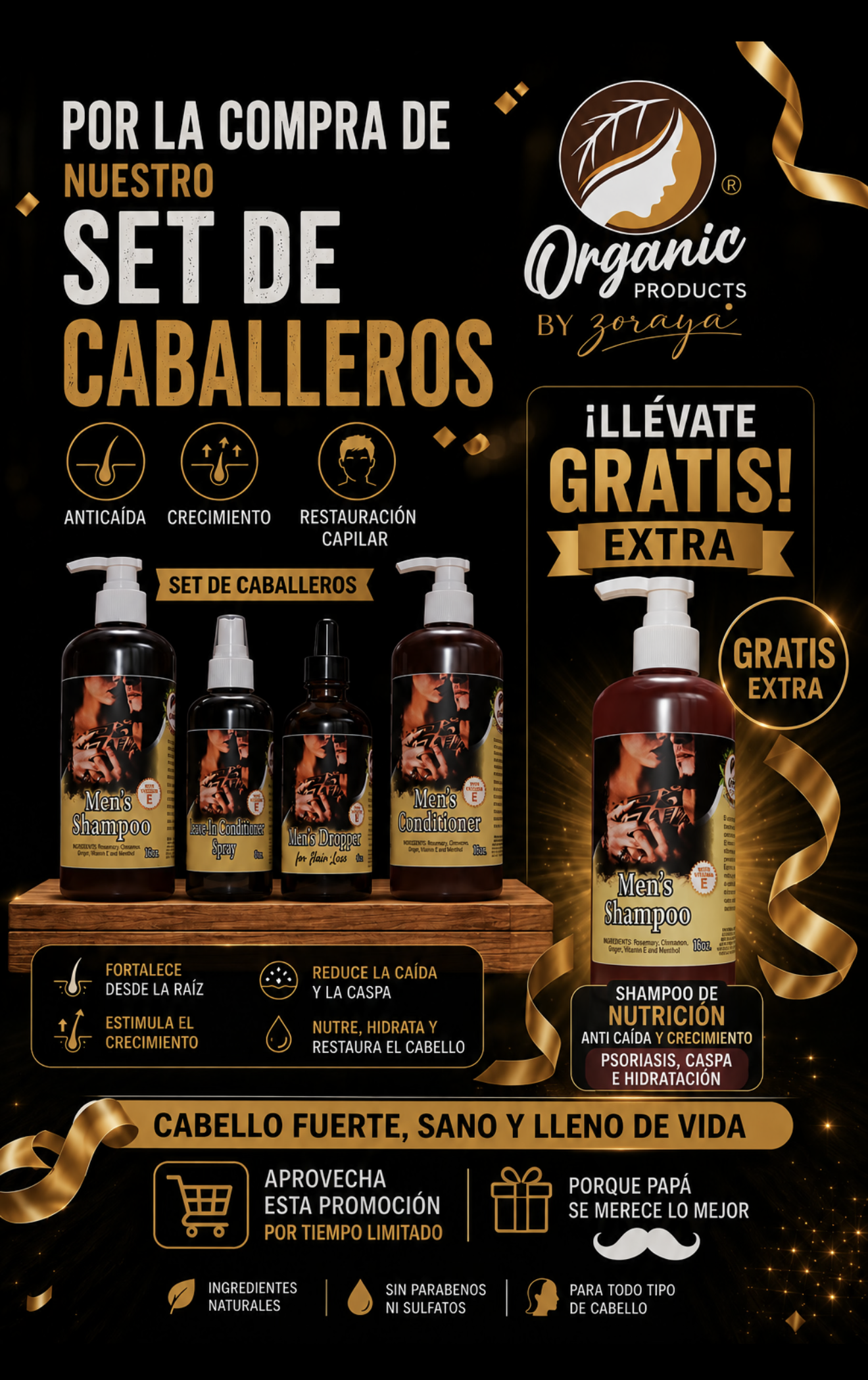 Set para Hombre  🧔‍♂️👨‍🦰