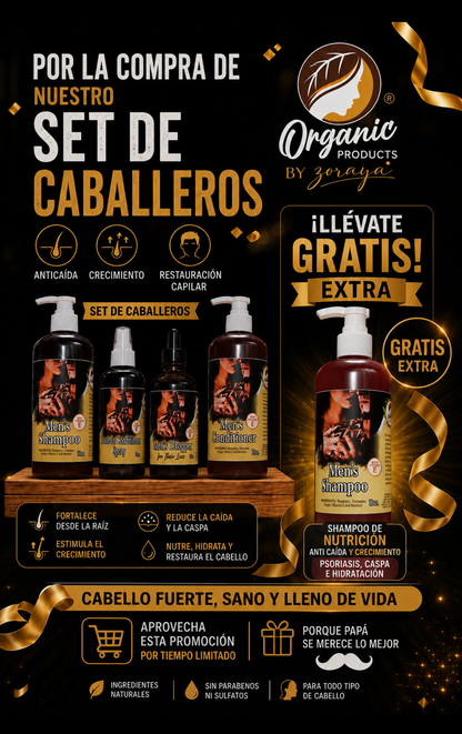 Set para Hombre  🧔‍♂️👨‍🦰