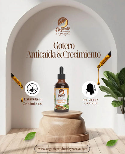 Gotero para la caída del cabello