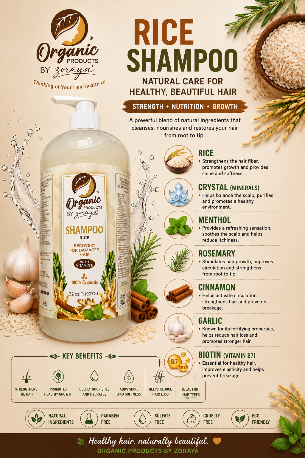 Shampoo Romero y Canela