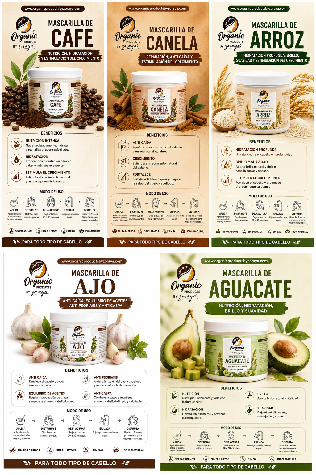 Mascarilla Regenerador capilar